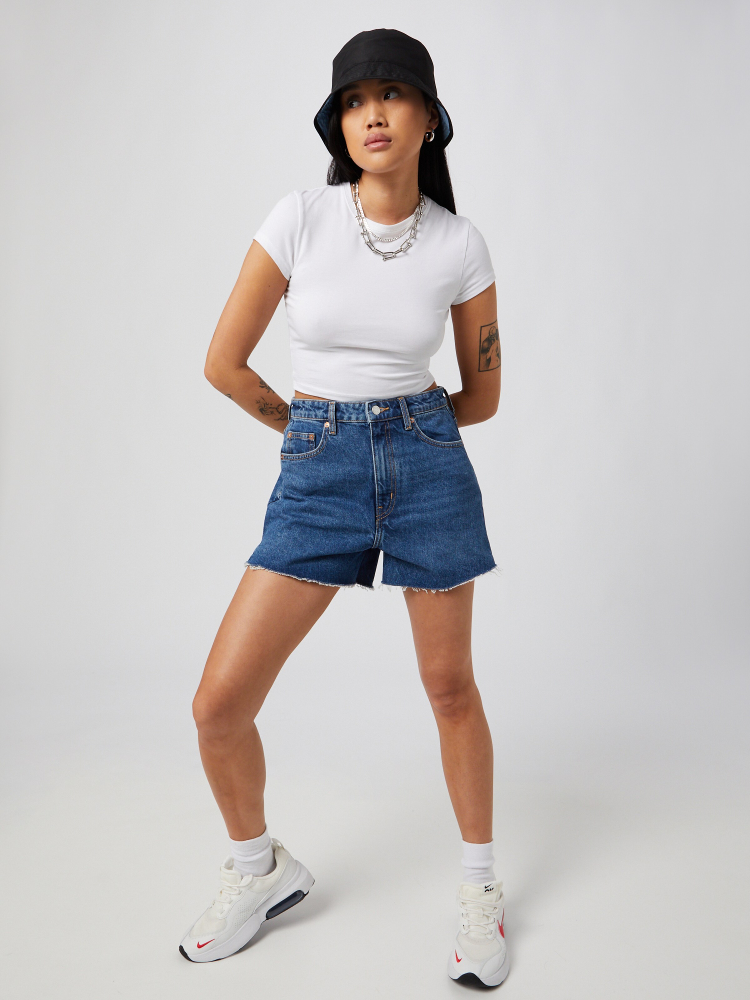 Frauen Jeans WEEKDAY Hose 'Early' in Blau - LQ11391 Frauen Jeans WEEKDAY Hose 'Early' in Blau - LQ11391