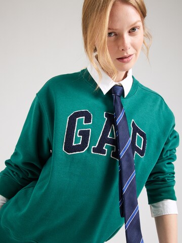GAP - Sweatshirt 'HERITAGE' em verde