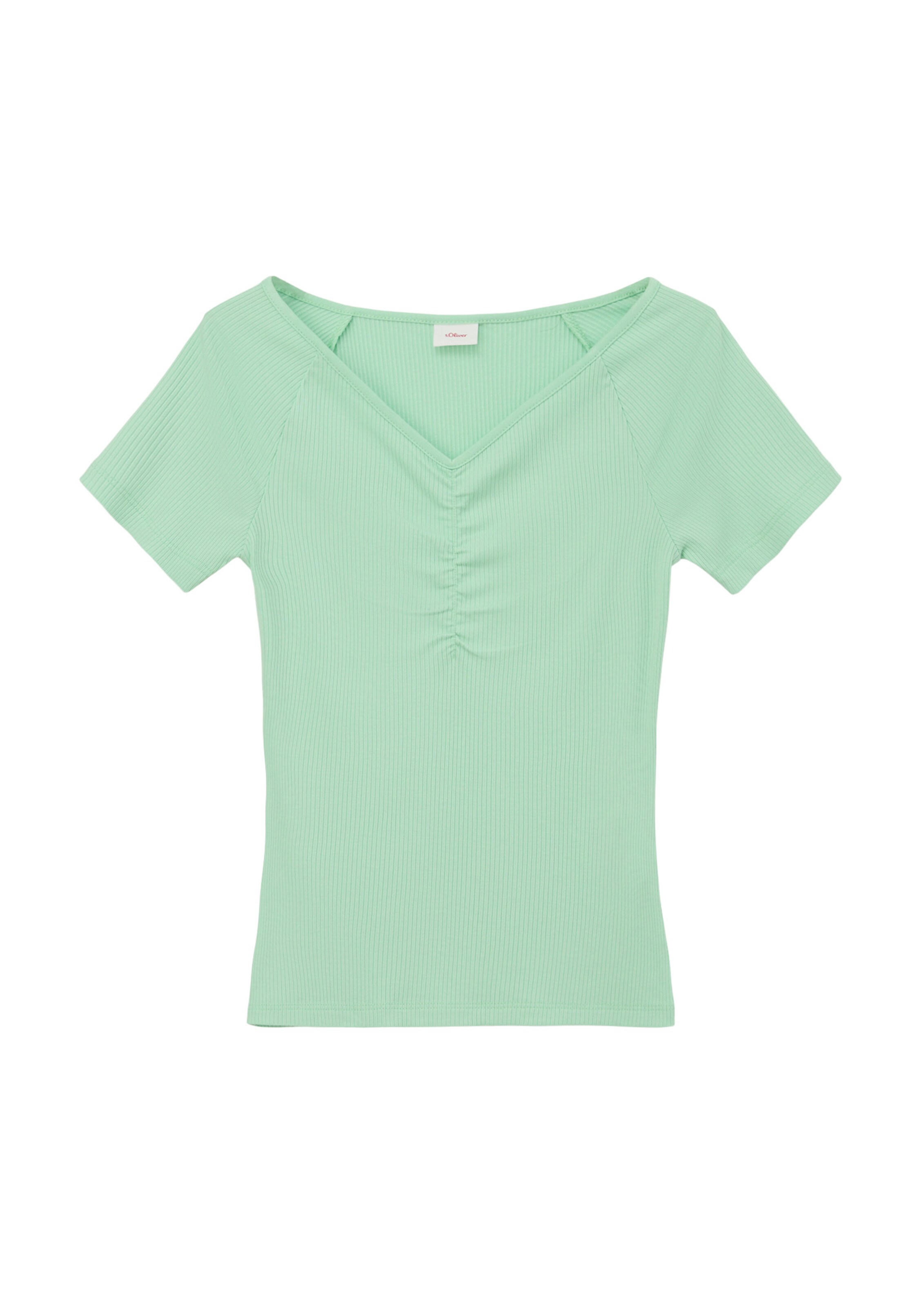s.Oliver Shirt in Groen: voorkant