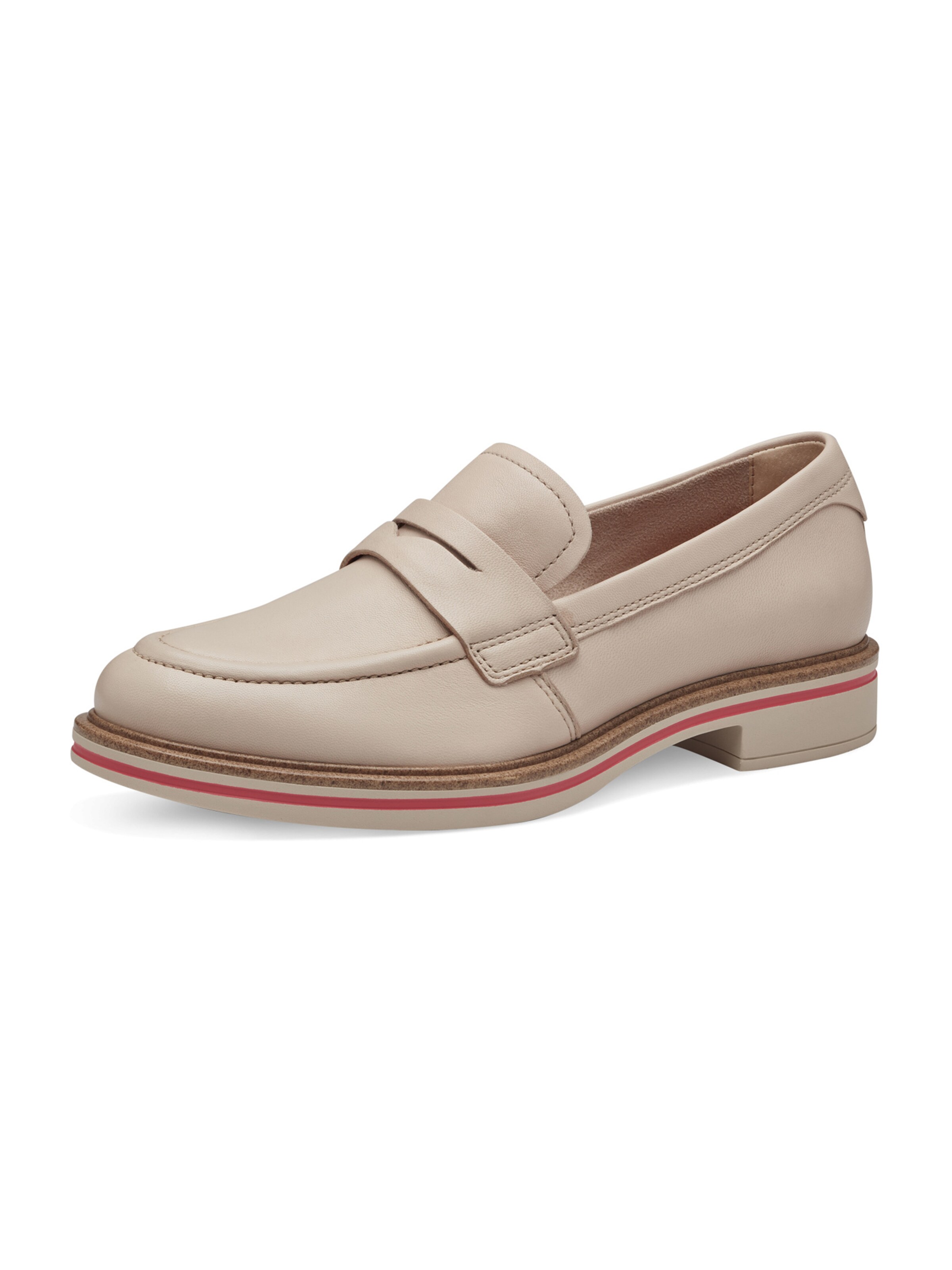 Chaussure basse Tamaris en beige : devant