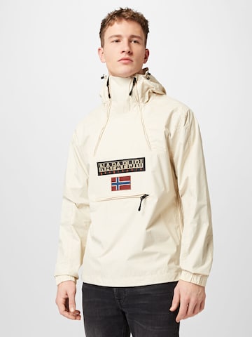 NAPAPIJRI Between-Season Jacket 'Northfarer' in White: front