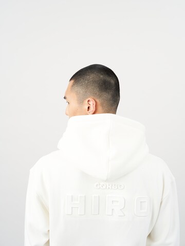 Cørbo Hiro Sweatshirt 'Takeschi' i hvid