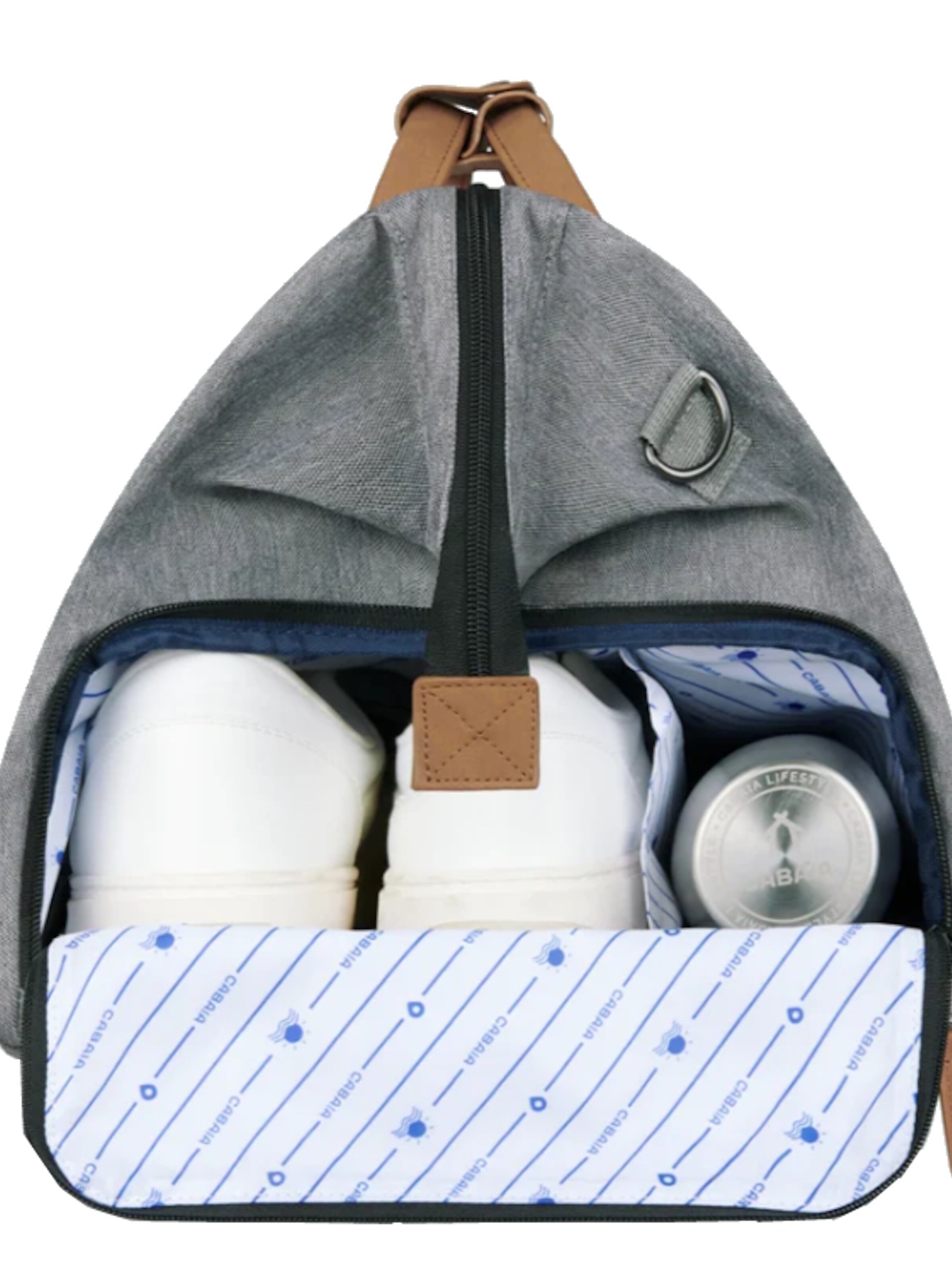 Cabaia Travel Bag 'New York' in Grey