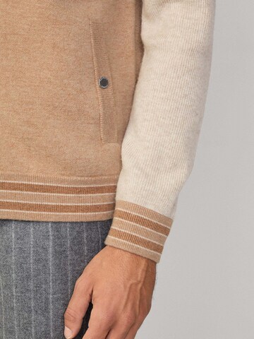 Hackett London Strickjacke in Beige