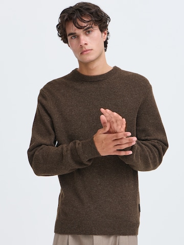 Casual Friday Sweater 'CFKarl' in Brown: front