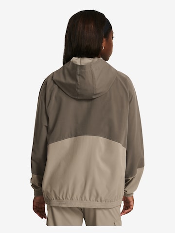 UNDER ARMOUR Athletic Jacket in Brown