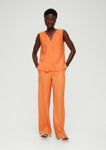 s.Oliver BLACK LABEL Bluse in Orange