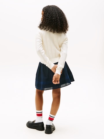 TOMMY HILFIGER Kardigan w kolorze biały