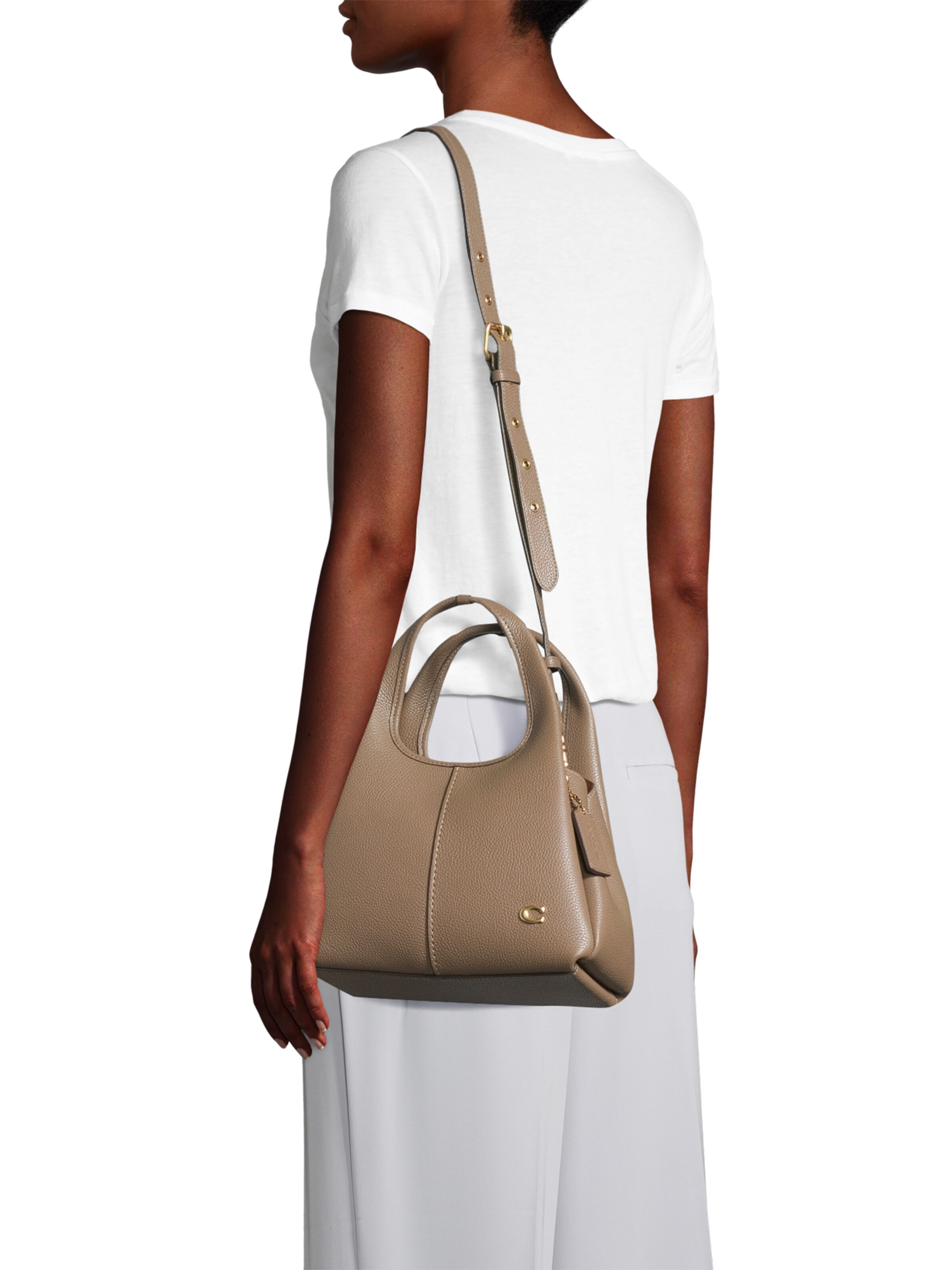 COACH Handtasche 'LANA SHOULDER BAG 23' in Braun