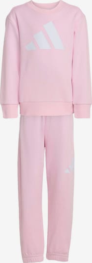ADIDAS SPORTSWEAR Trainingsanzug 'ESSENTIALS' in 104 in rosa / weiß, Produktansicht