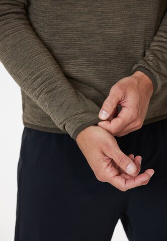 ENDURANCE Performance Shirt 'Ledger' in Brown