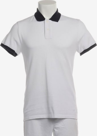 MONCLER Poloshirt S in Weiß: Vorderseite