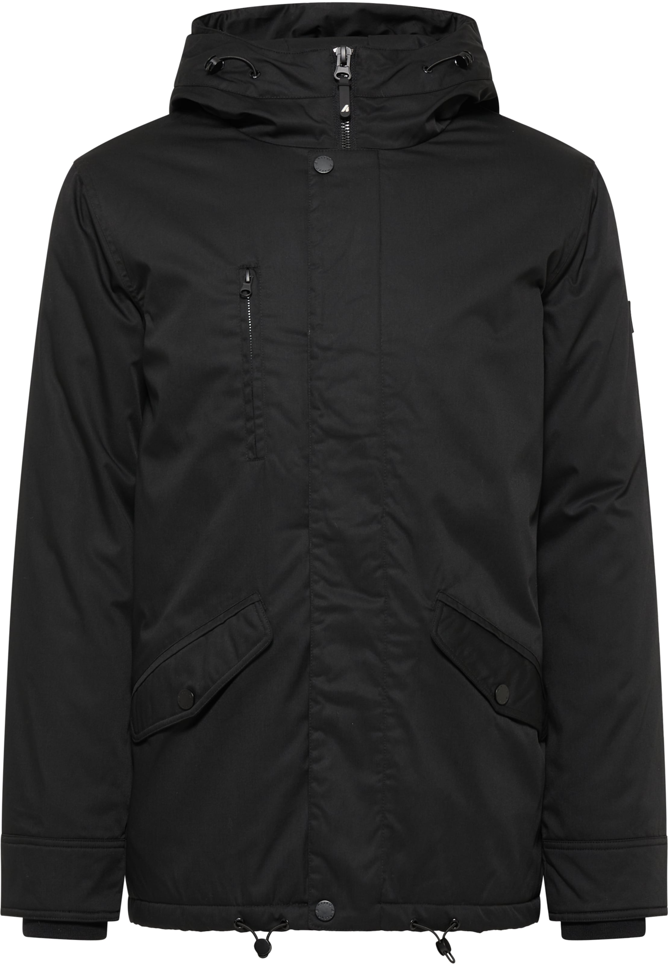 ALEKO Anorak in Schwarz: Vorderseite