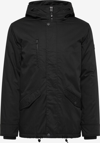 ALEKO Winter Jacket in Black: front