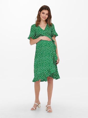 Only Maternity Φόρεμα 'Olivia' σε πράσινο