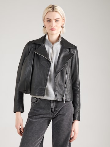 Maze - Casaco meia-estação em preto: frente