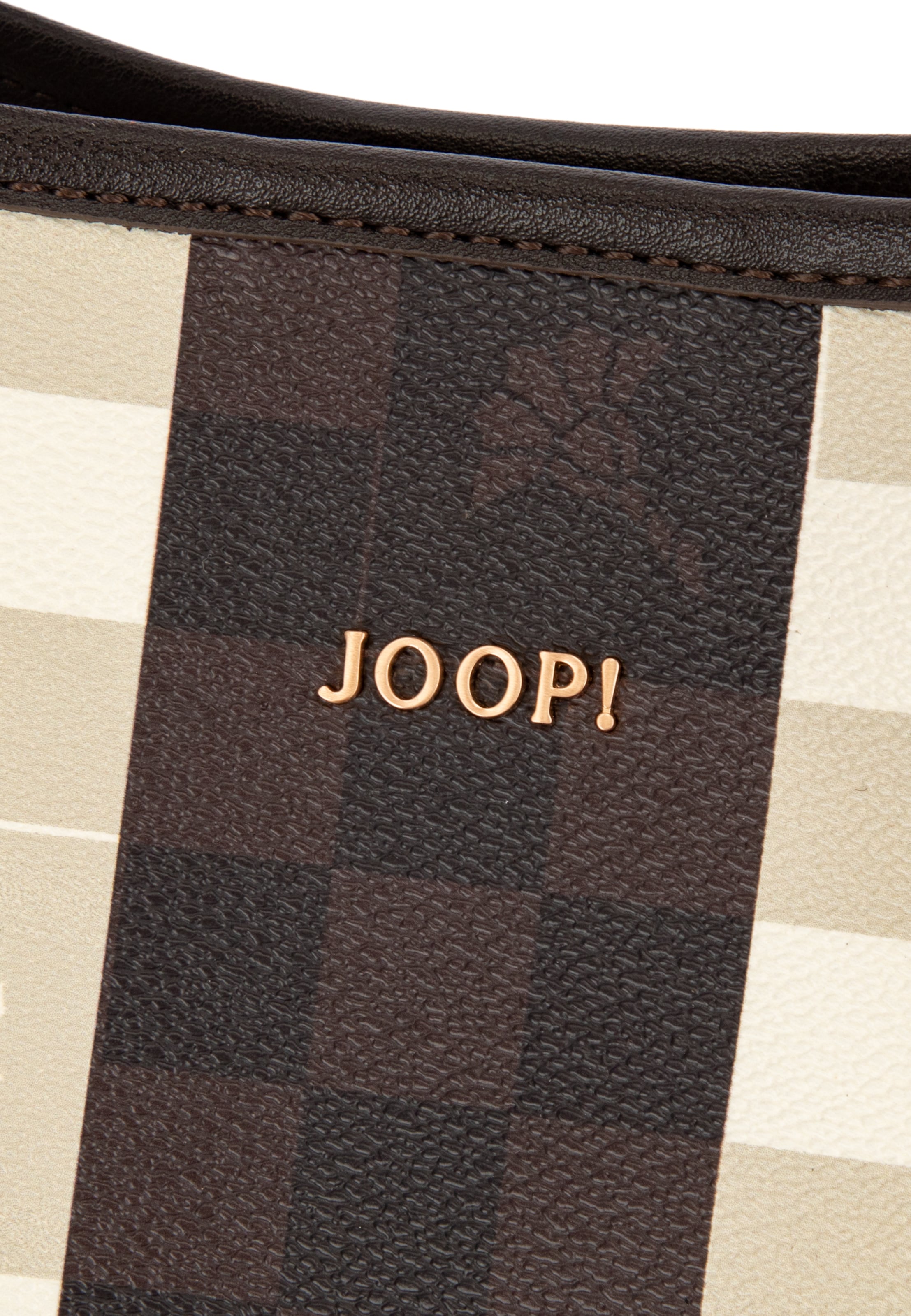 JOOP! - Shopper 'Piazza Rigato Imogen' en marrón