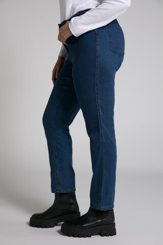 Ulla Popken Regular Jeans 'Sammy' in Blauw