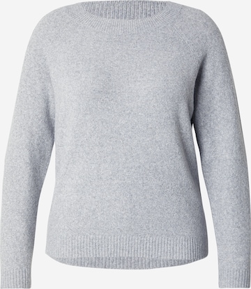 Vero Moda Curve Trui 'VMCDOFFY' in Grijs: voorkant