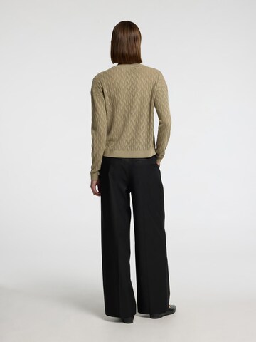 Cardigan SELECTED en vert