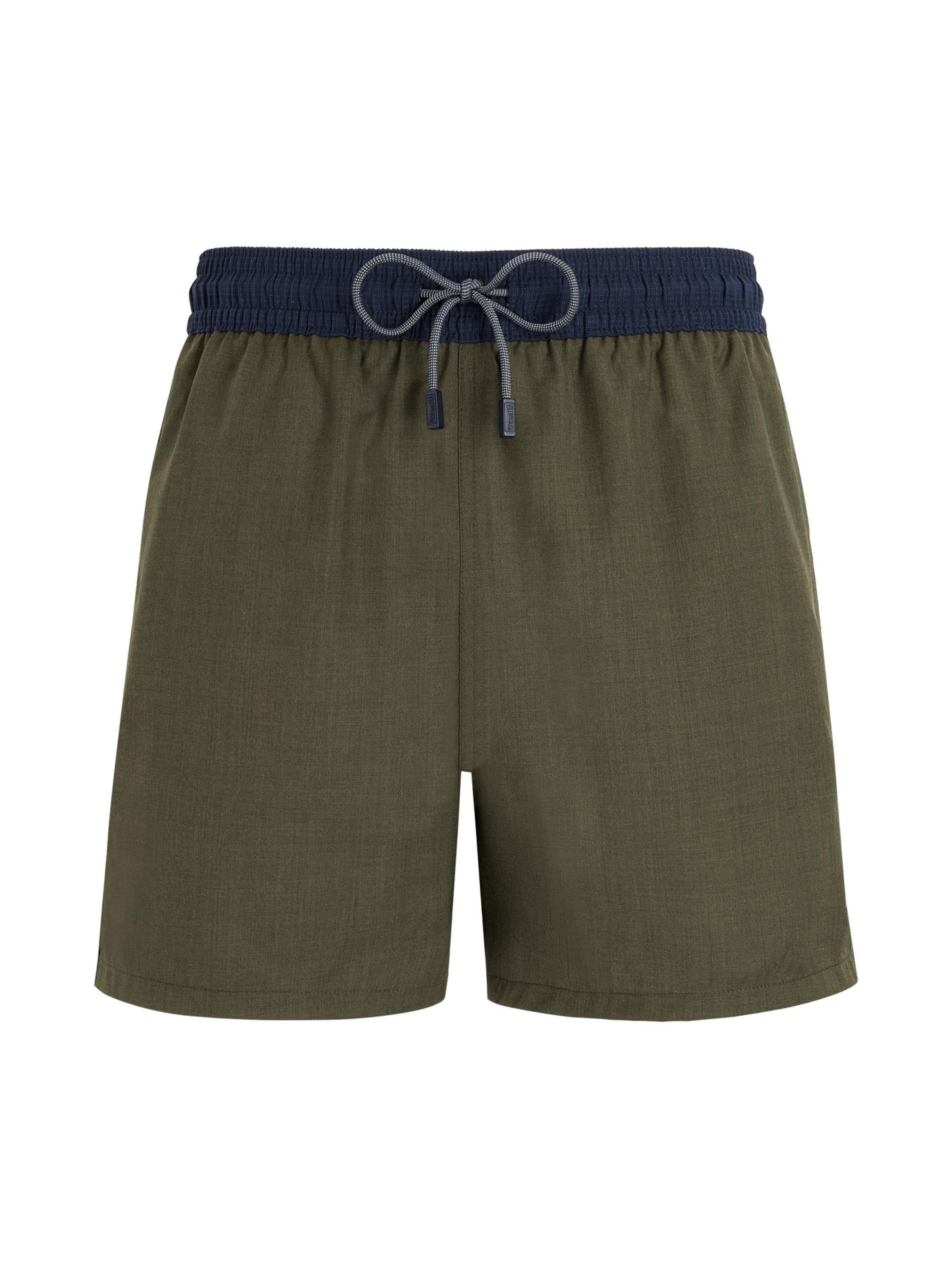 Vilebrequin - Bermudas en verde: frente