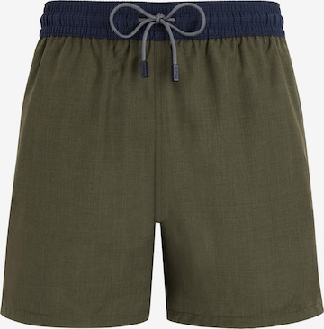 Vilebrequin - Bermudas en verde: frente