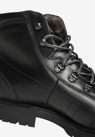 Henry Stevens Veterboots 'Barkley' in Zwart