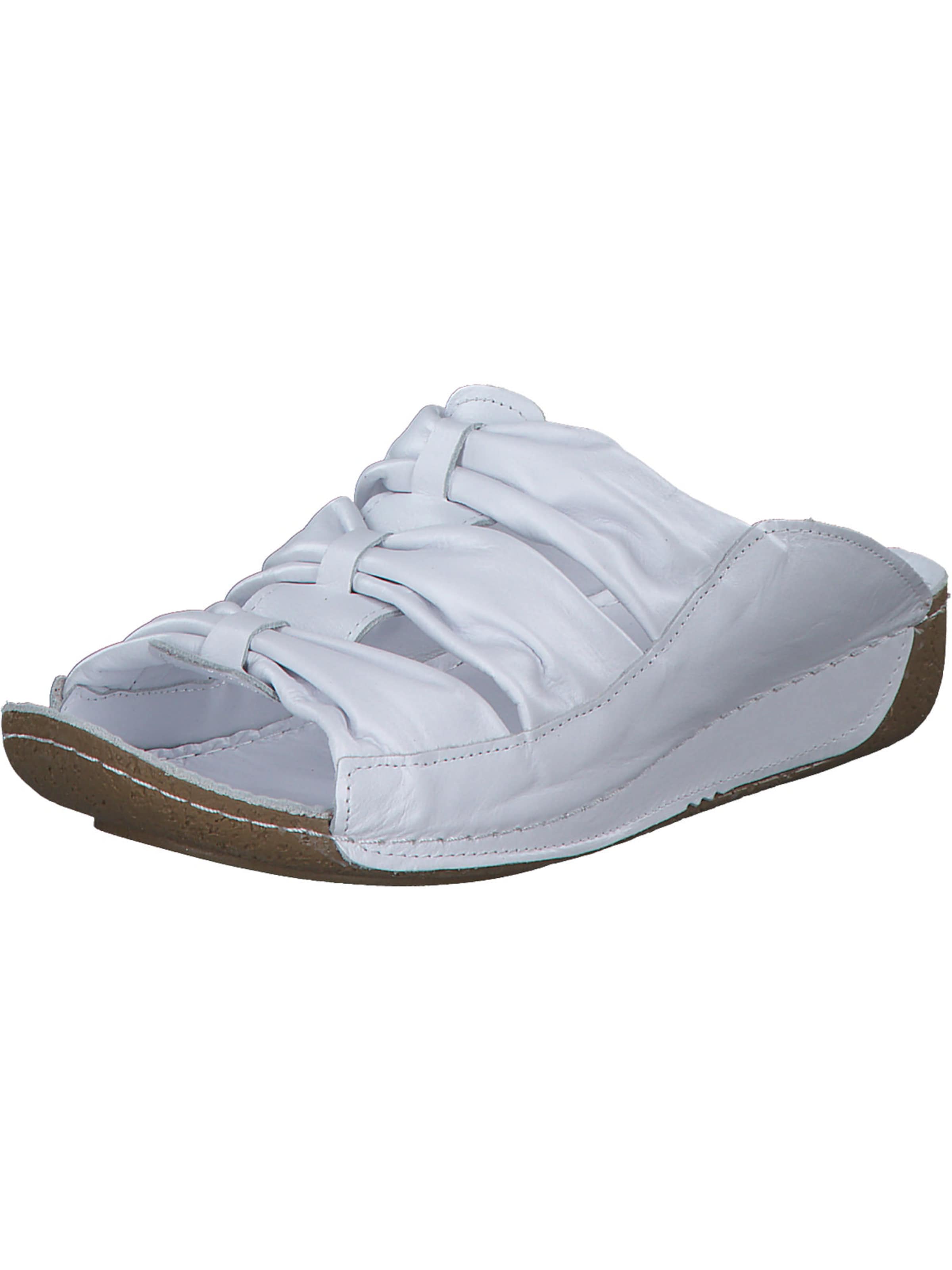 Esgano Pantolette in Weiß: Vorderseite