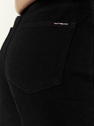 Next Wide Leg Jeans in Schwarz