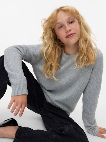 Pull-over 'VMDoffyshine' Vero Moda Girl en gris : devant