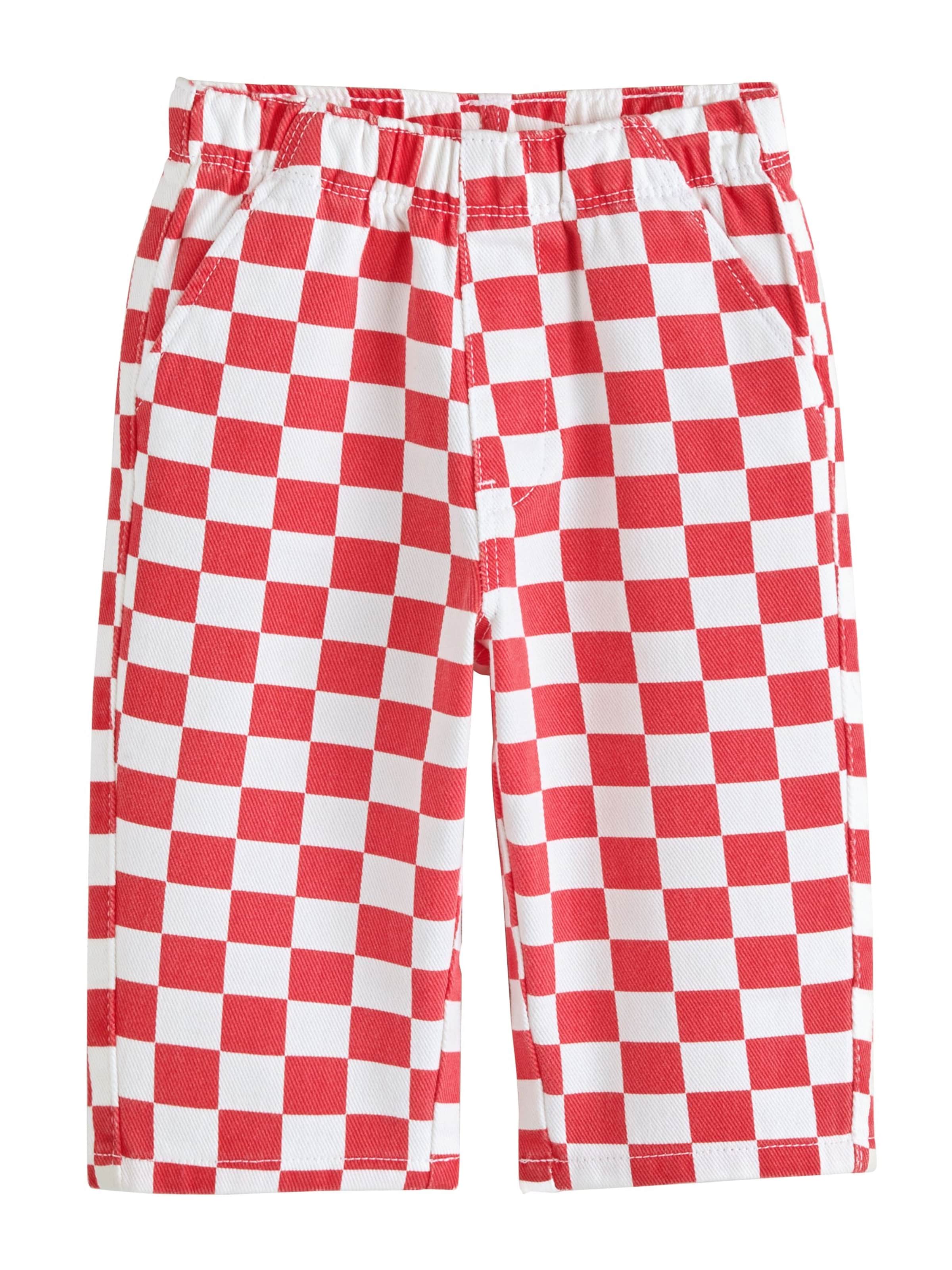 NextWide Leg/ Široke nogavice Hlače - crvena boja: prednji dio