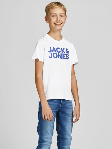 Jack & Jones Junior - Camiseta en azul: frente