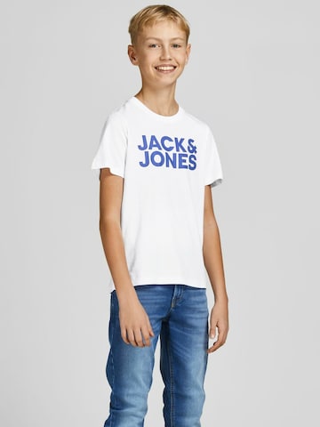 T-Shirt Jack & Jones Junior en bleu : devant