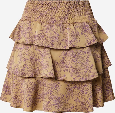 VERO MODA Skirt 'VMCORNELIA' in Light beige / Dark purple, Item view