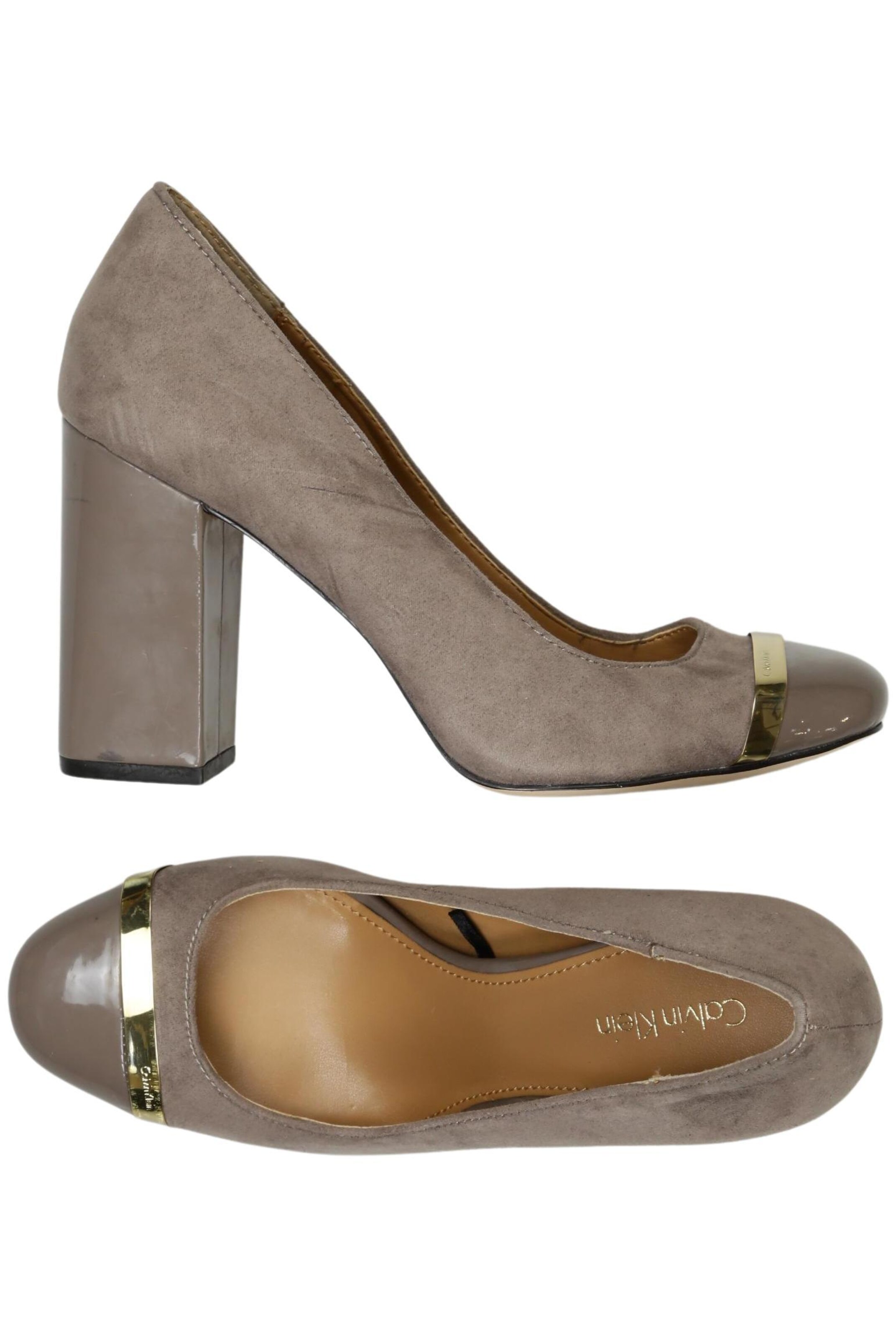 Calvin Klein High Heels & Pumps in 37 in Beige: front