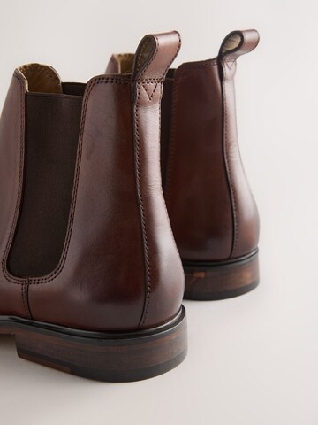 Next Chelsea boots i brun