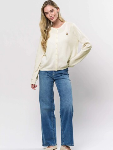 U.S. POLO ASSN. Neulepaita ' Kimmi ' värissä valkoinen