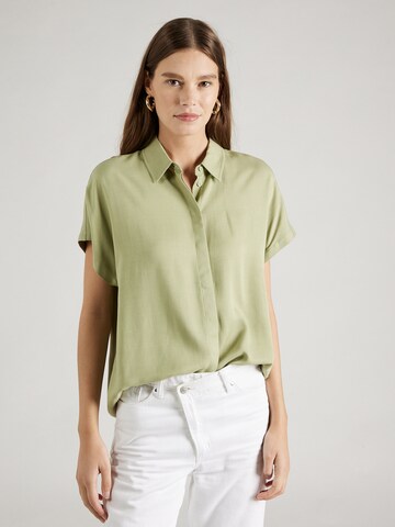 ARMEDANGELS Blouse 'Larisaana' in Green: front