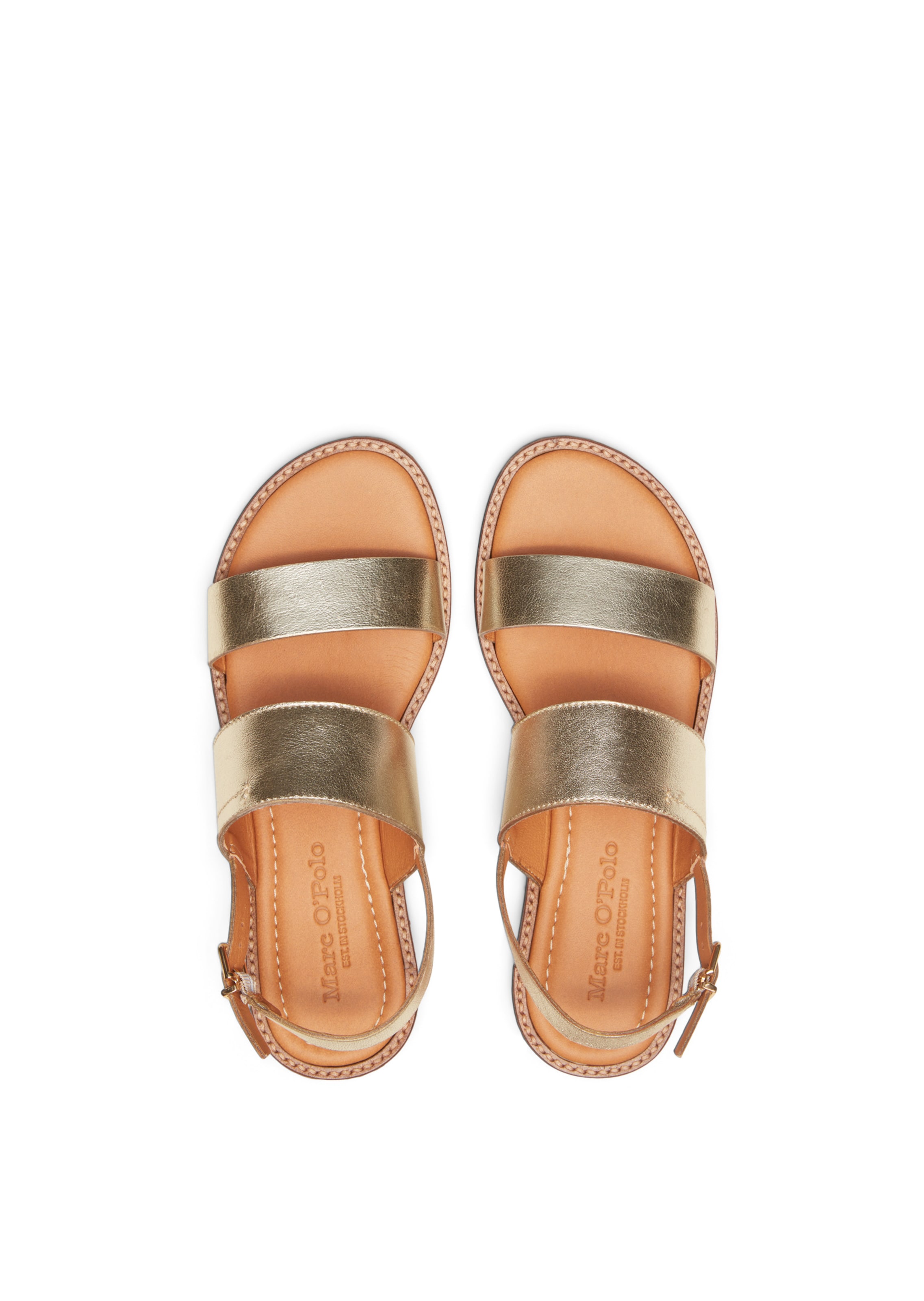 Marc O'Polo Sandale in Gold