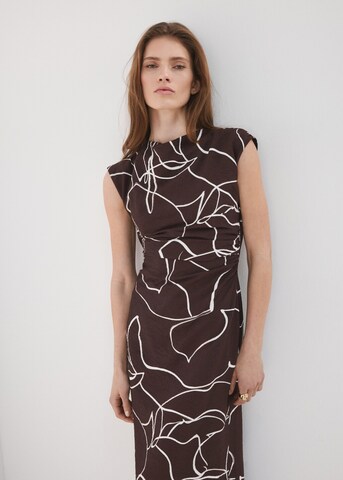 MANGO Šaty 'Daniela' - Hnedá