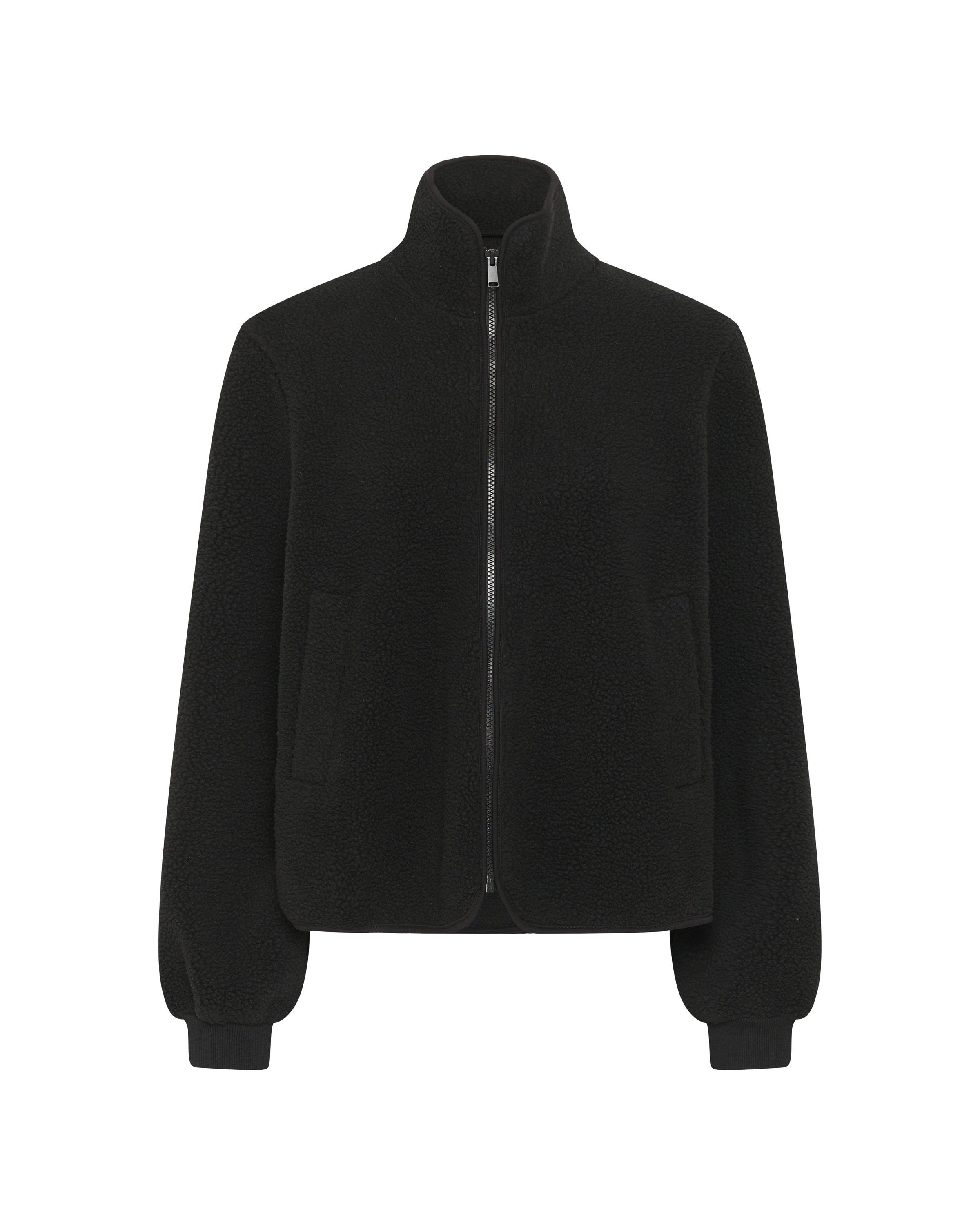 CULTURE - Chaqueta polar 'CUPilota' en negro: frente