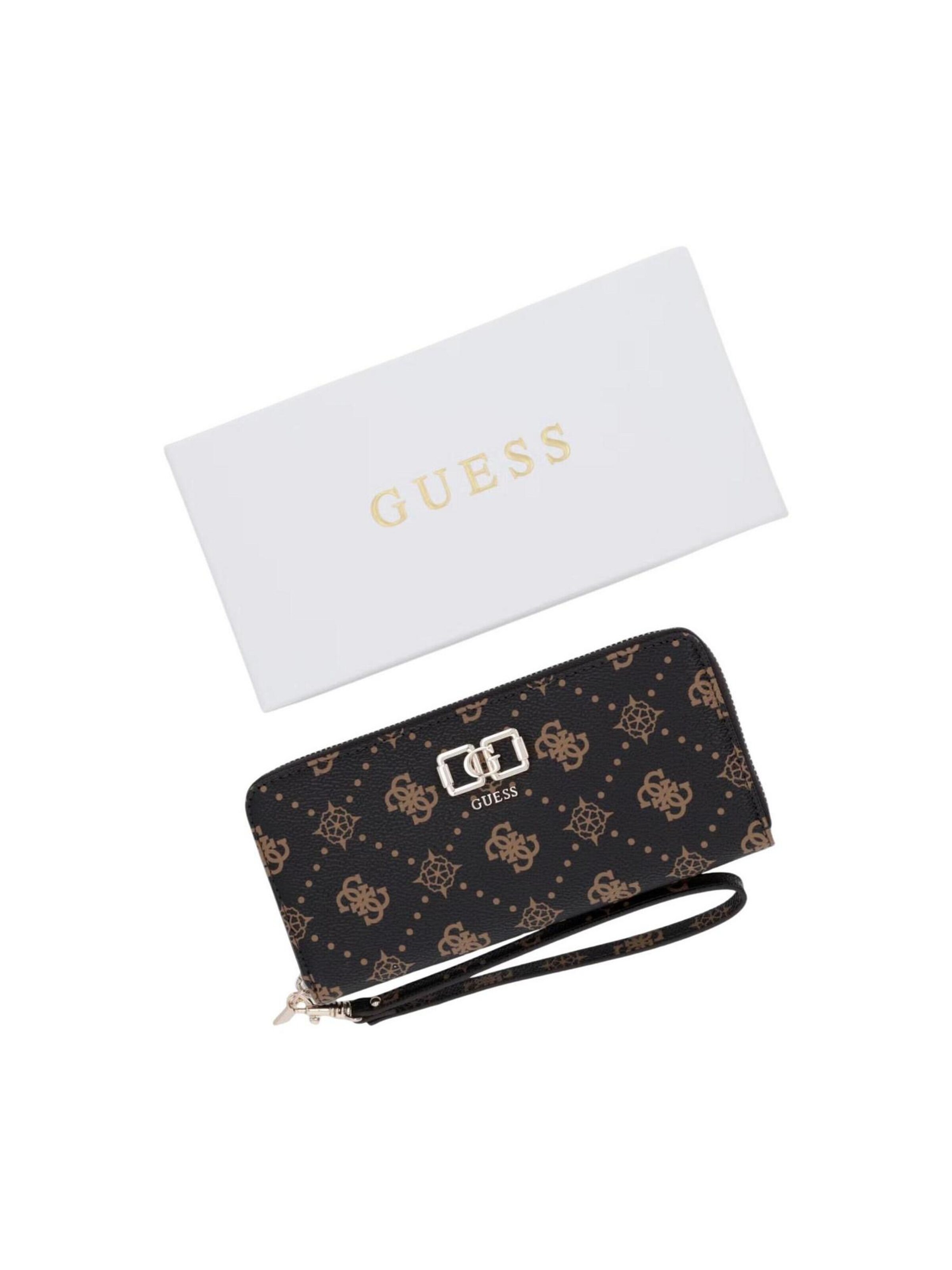 Portamonete 'EMELIE  SLG MED SWGP99 28146' di GUESS in marrone