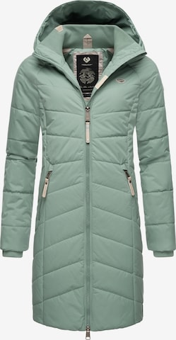 Ragwear Winter coat 'Dizzie' in Green: front