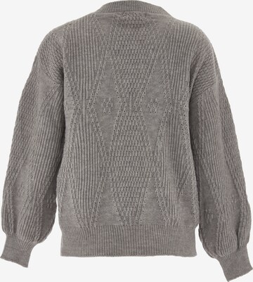 swirly Pullover in Grau