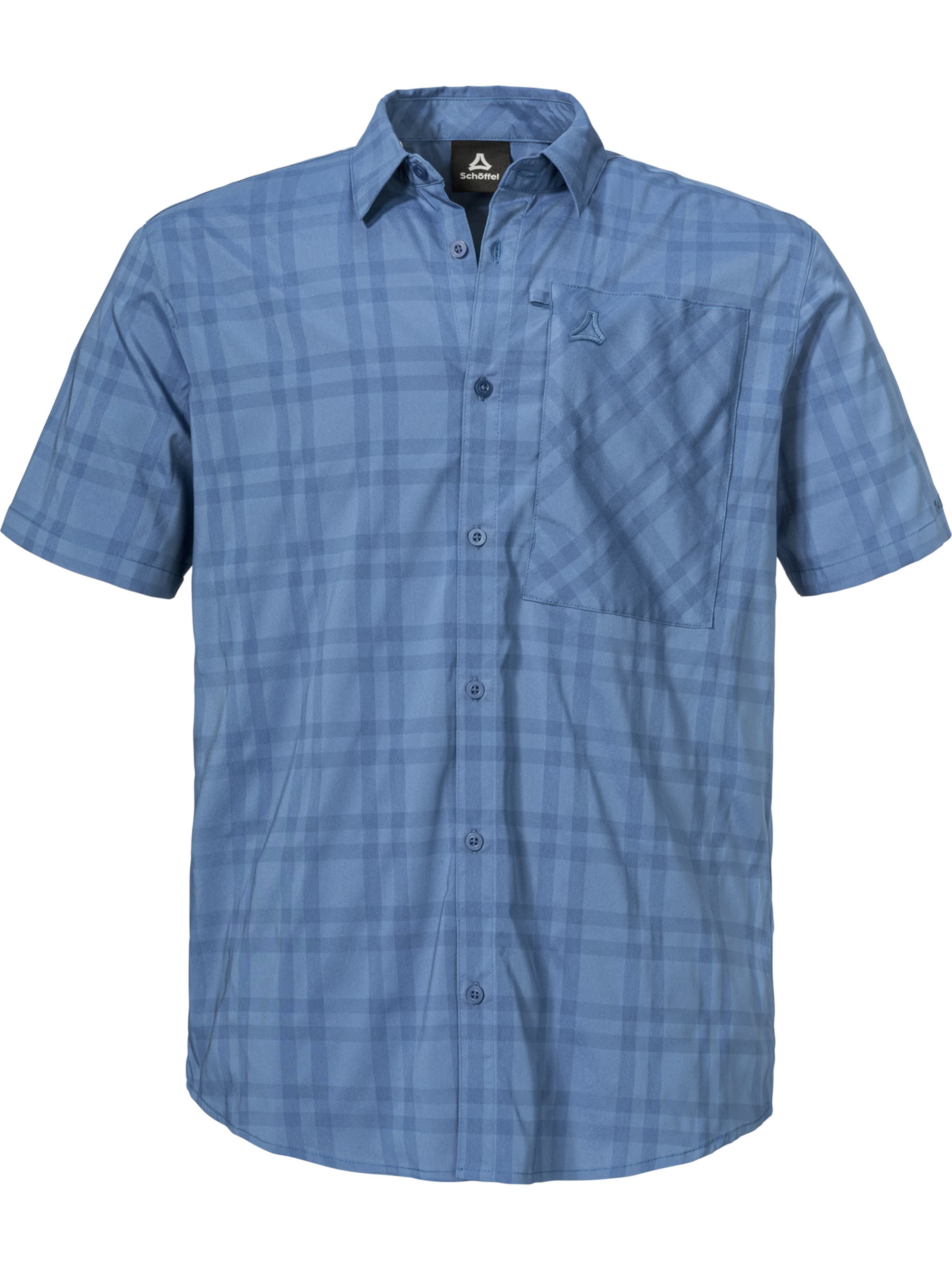 Coupe regular Chemise ' Frolya ' Schöffel en bleu : devant