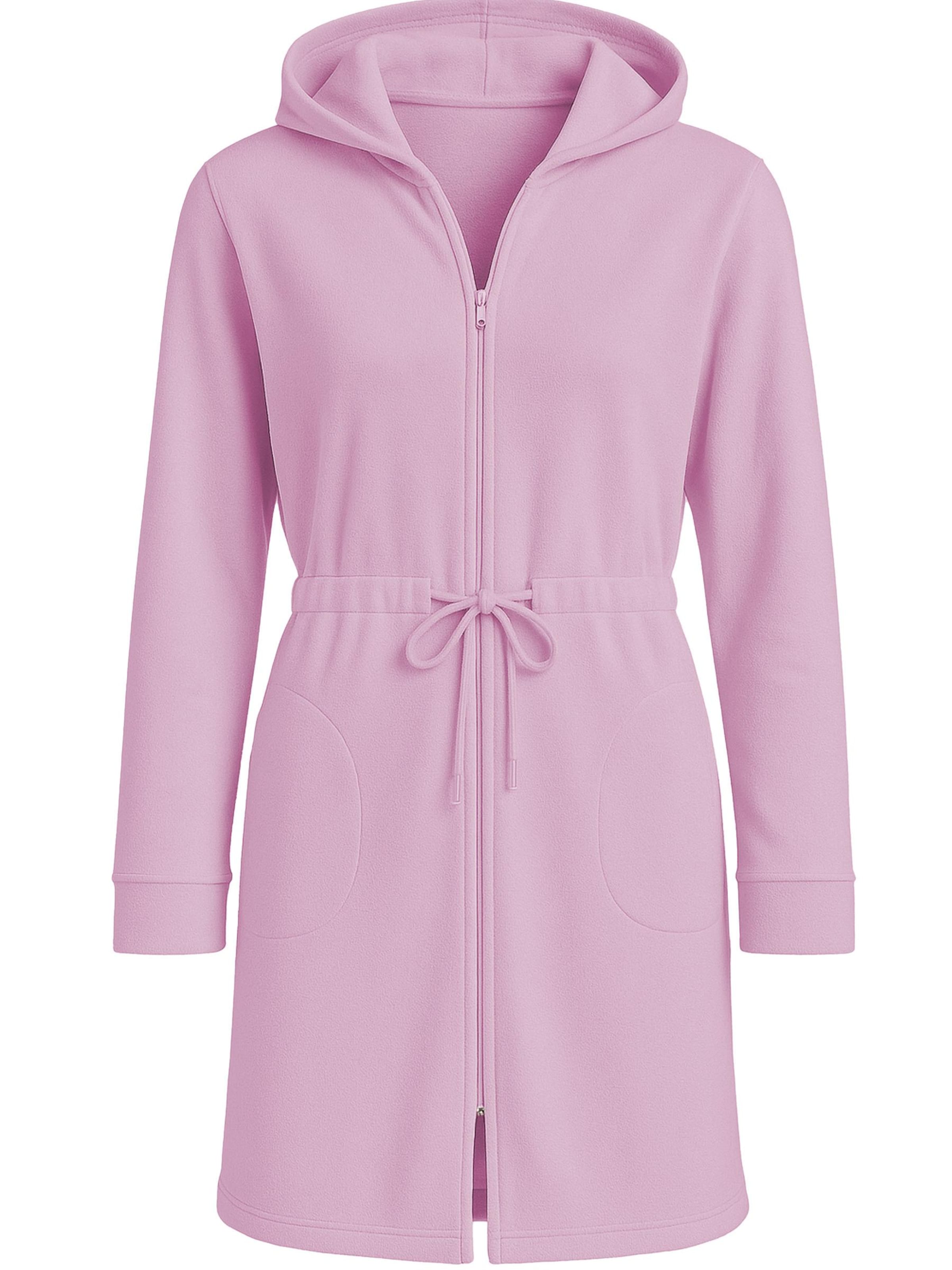 Vivisence Morgenmantel '5012' in Pink: Vorderseite