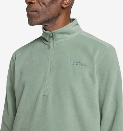 JACK WOLFSKIN Sportpullover 'Taunus' in mint / jade, Produktansicht
