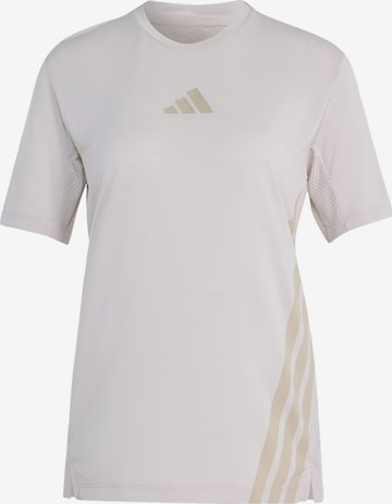 ADIDAS TERREX Functioneel shirt 'Xperior' in Beige: voorkant