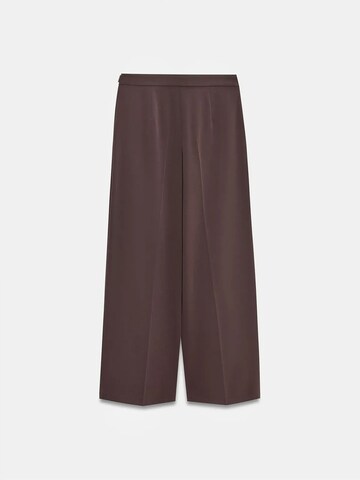 Wide Leg Pantalon Dilvin en marron