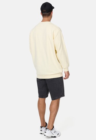 Sweat-shirt 'Bridge' INDICODE JEANS en beige